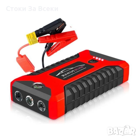 Мощен мултифункционален стартер с компресор и USB, снимка 13 - Аксесоари и консумативи - 52475546