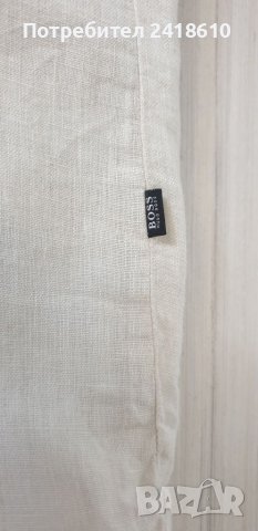 Hugo Boss  Linen Regular Fit Mens M ОРИГИНАЛ! Мъжка Ленена Риза!, снимка 10 - Ризи - 46307831