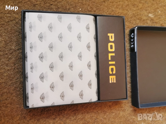 Мъжка масивна елегантна гривна Police, снимка 7 - Гривни - 52927403