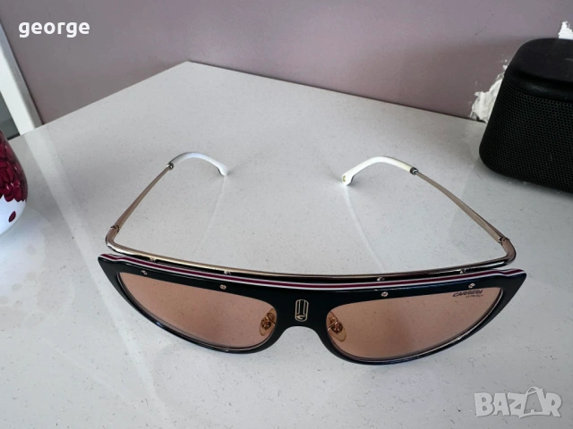Слънчеви очила Carrera 1023-S-WR7-UZ, МеталАцетат, 60 mm, снимка 6 - Слънчеви и диоптрични очила - 53678626