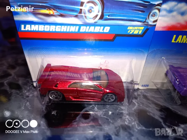 Hot Wheels Lamborghini Diablo, 3 броя, снимка 3 - Коли, камиони, мотори, писти - 49081281