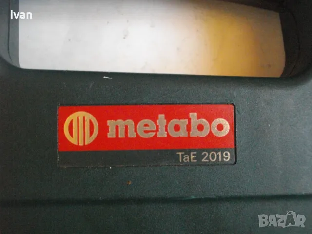 METABO TA E 2019 Немски комбиниран електрически такер скоби/пирони 18/19мм Промишлен Индустриален , снимка 4 - Други инструменти - 46901207