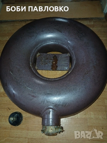 Кръгла газова бутилка за мястото на резервната гума с клапан и нивомер, снимка 14 - Аксесоари и консумативи - 51984955