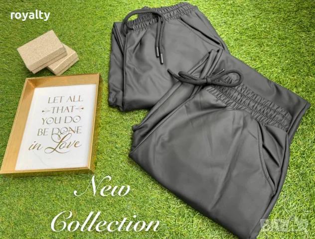 Дамски кожени панталони с матов ефект , снимка 5 - Спортни екипи - 49756062