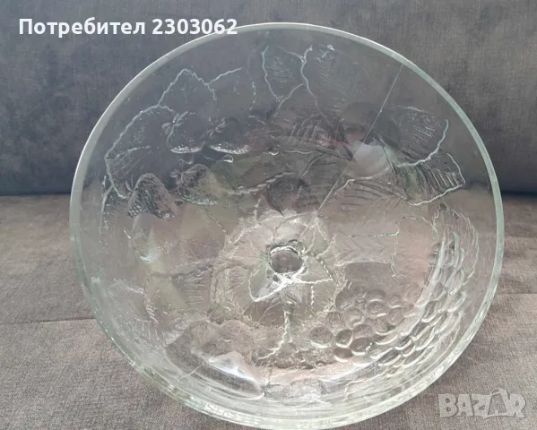 Голяма кристална фруктиера, снимка 3 - Други - 49942257