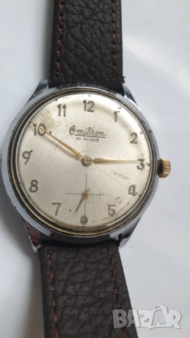 Мъжки механичен часовник Omikron, снимка 3 - Антикварни и старинни предмети - 53463990