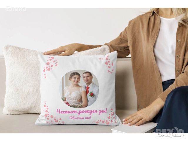 Възглавница със снимка, снимка 10 - Възглавници - 52387984