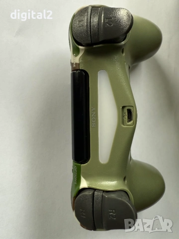 Контролер DualShock 4 Green Camo съвместим с PS4 нов 2 г. гаранция, снимка 5 - PlayStation конзоли - 53627359