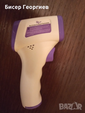 Безконтактен термометър, снимка 3 - Друга електроника - 54303427