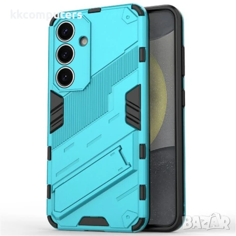 Samsung Galaxy A36 5G / A56 5G Punk Armor/ Kickstand PC+TPU Удароустойчив Калъф и Протектор, снимка 5 - Калъфи, кейсове - 50790148