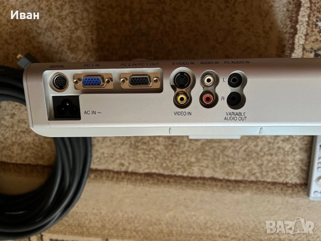 Видео проектор , снимка 3 - Плейъри, домашно кино, прожектори - 52663513