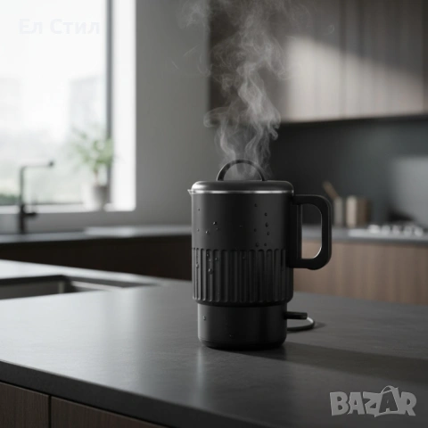 Преносим електрически чайник от неръждаема стомана, снимка 3 - Други - 53588239