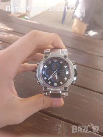 Часовник silver G-shock , снимка 1 - Мъжки - 46858483