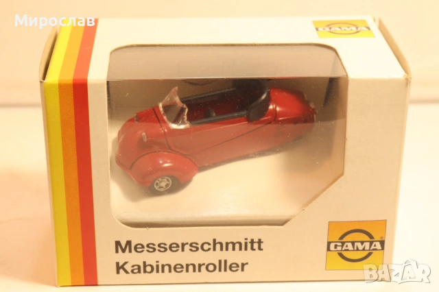 1:43 GAMA MESSERSCHMITT КОЛИЧКА МОДЕЛ