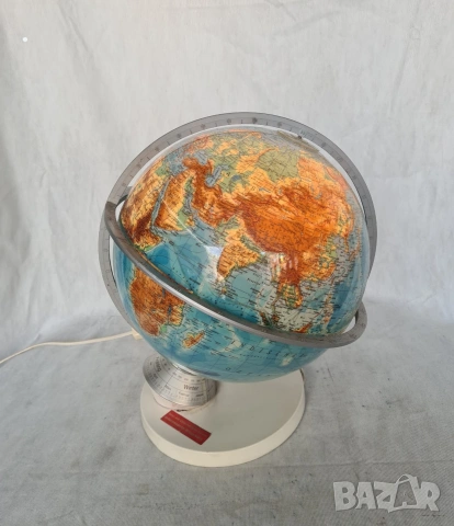 Ретро светещ глобус Columbus Duplex Винтидж 50-те/60-те