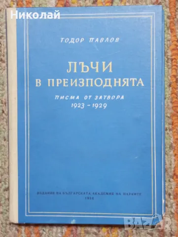 Лъчи в преизподнята - Тодор Павлов, снимка 1 - Художествена литература - 48641446