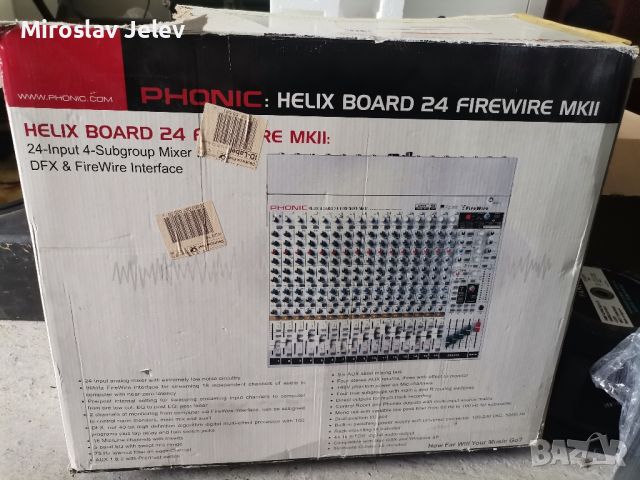phonic Helix board 24, снимка 3 - Ресийвъри, усилватели, смесителни пултове - 45943263