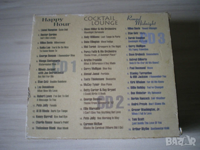 Various ‎– Bar Jazz 2000 3×CD, Compilation Box Set, снимка 2 - CD дискове - 51230992