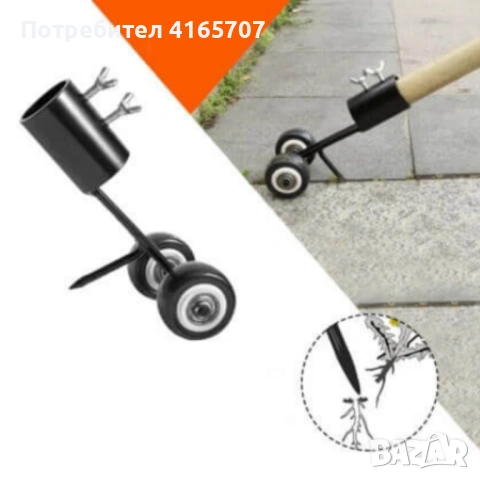 Инструмент за премахване на плевели - глава за плевене, снимка 6 - Градински инструменти - 53529490