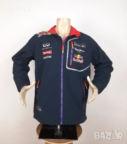 Red Bull x Pepe Jeans - Оригинално мъжко софтшел яке размер 2XL, снимка 6 - Якета - 53571244