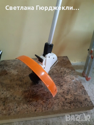 тример за косене на трева електрически на фирма Щил, снимка 3 - Градинска техника - 53369105