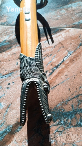 Самурайски меч с орнаменти, алигатори, снимка 8 - Ножове - 53113832