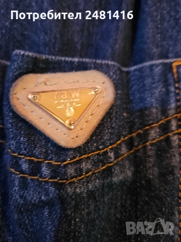 Дамска дънкова рокля , снимка 3 - Рокли - 52599231