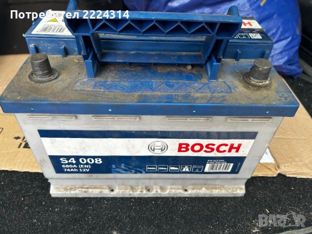 Акумулатор  Bosch 74 Ah, снимка 3 - Аксесоари и консумативи - 52748943
