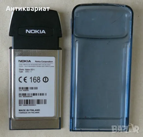 GSM GPRS WLAN Wireless Lan карта Nokia D211 (Type: DTE-1), снимка 2 - Nokia - 48773715