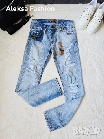 Дамски дънки , снимка 2 - Дънки - 43324128