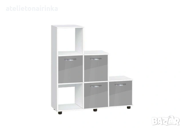 Етажерка Кубо 6 с четири вратички постформинг, снимка 13 - Етажерки - 53882476