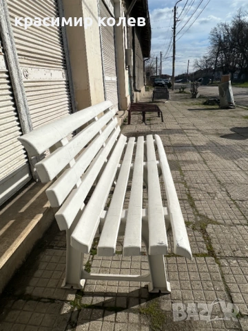 италианска градинска пейка, снимка 4 - Градински мебели, декорация  - 53408438