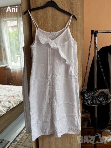 Бяла рокля Saint Tropez, снимка 1 - Рокли - 45744651