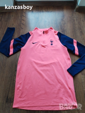 NIKE Tottenham Training Shirt Dry Strike - Lava Glow/Binary Blue - мъжка футболна блуза КАТО НОВА М, снимка 5 - Блузи - 53839102