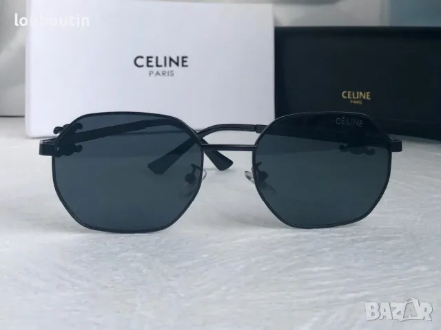 Celine 2024 дамски слънчеви очила осмоъгълни два цвята, снимка 5 - Слънчеви и диоптрични очила - 47931476