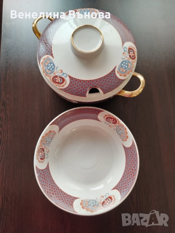 Български порцелан ИЗИДА, снимка 2 - Сервизи - 51682803