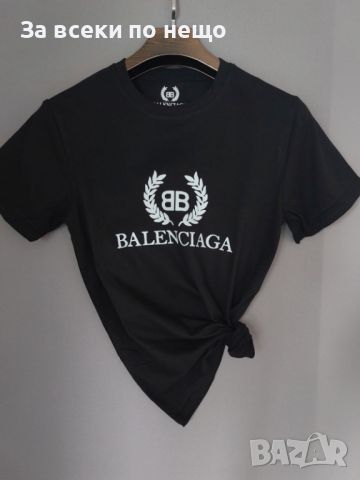 Дамска тениска Balenciaga👚 Дамска блуза с къс ръкав Баленсиага - Различни цветове и модели Код LFS4, снимка 6 - Тениски - 46774898