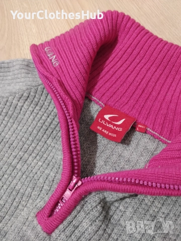 ULVANG L size UNISEX пуловер от 100% вълна, снимка 3 - Пуловери - 52928434