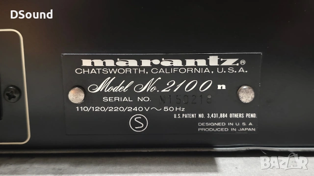 Marantz 2100 – Аудиофилски - Легендарен- Перфектен, снимка 6 - Други - 53071888
