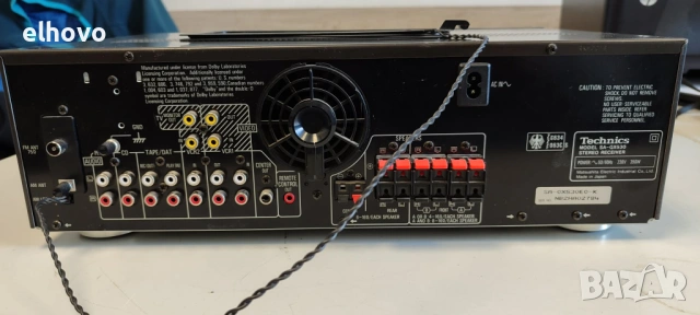 Ресивър Technics SA-GX530, снимка 4 - Ресийвъри, усилватели, смесителни пултове - 53779704