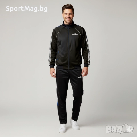 ЕСЕНЕН мъжки анцуг AIR черен синьо