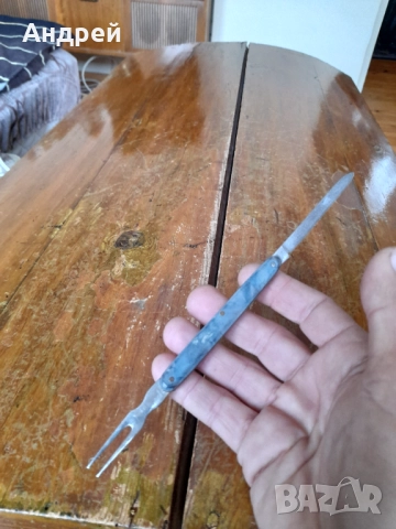 Стар джобен нож,ножче,ножка #161, снимка 6 - Други ценни предмети - 52930221