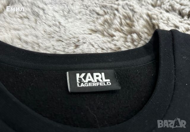 Мъжка блуза Karl Lagerfeld, Размер L, снимка 5 - Блузи - 46435110