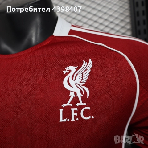 Футболна тениска Liverpool Home 25/26, снимка 4 - Футбол - 52636701