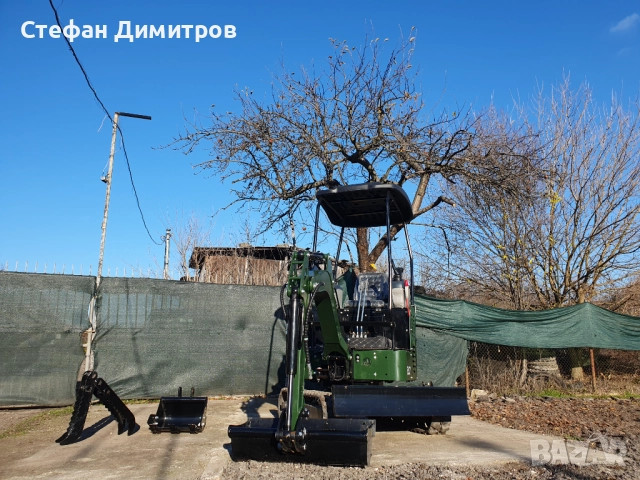 Мини Багер Müller Е1.7, снимка 2 - Селскостопанска техника - 52752609