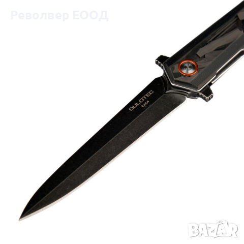 Сгъваем нож Dulotec K254-CF - дръжка от G10 с карбоново покритие и 8Cr неръждаема стомана, снимка 5 - Ножове - 45007434
