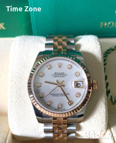 Rolex Datejust 36mm (31mm) Two-Tone Rose Gold Diamond Дамски Различни Варианти