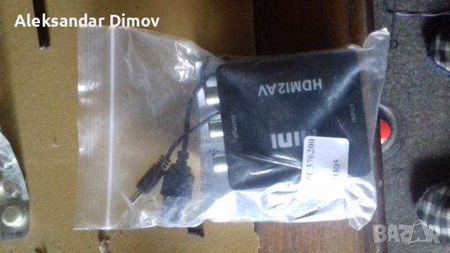 Mini hdmi2av адаптер, снимка 2 - Кабели и адаптери - 45767092