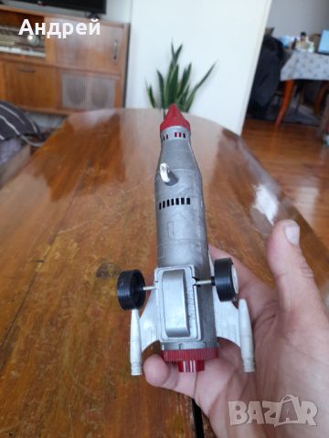Стара детска играчка Ракета, снимка 6 - Други ценни предмети - 46172674