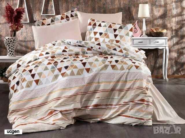 Спални комплекти от ранфорс VALDIVIA, снимка 14 - Спално бельо - 44033716